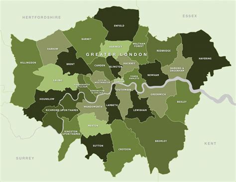 london boroughs list recruitment