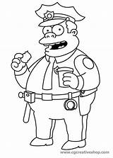 Simpsons Colorare Da Winchester Disegno Commissario Pages Coloring Drawings Cartoon Simpson Disegni Visit Drawing Characters sketch template