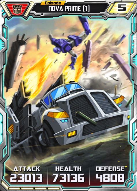 nova prime  transformers legends wiki