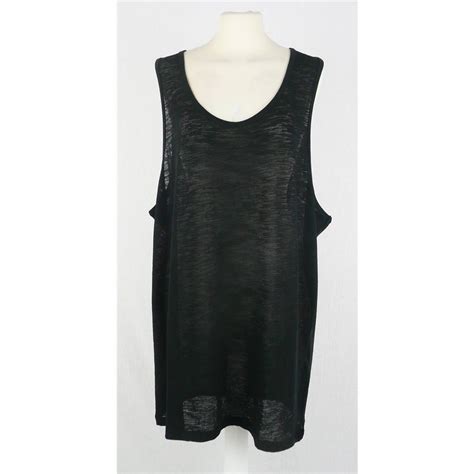 bnwt asos xl size black sleeveless  shirt dress oxfam gb oxfams  shop