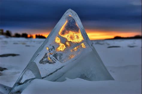 Ice Pyramid Flickr Photo Sharing