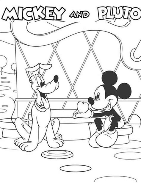 disney mickey mouse clubhouse coloring pages coloring pages