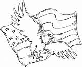 Coloring Pages American Eagle Symbols Freedom Flag Bald Printable July Getdrawings Template Drawing Fourth Printables Getcolorings Color Patriotic sketch template