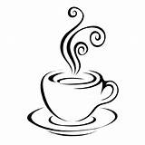 Mug Line Drawing Coffee Getdrawings Ceramic sketch template