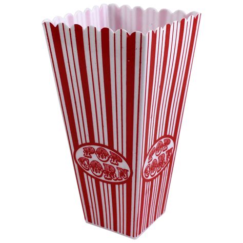 Plastic Popcorn Bucket 8 Inch Rebecca S Toys And Prizes
