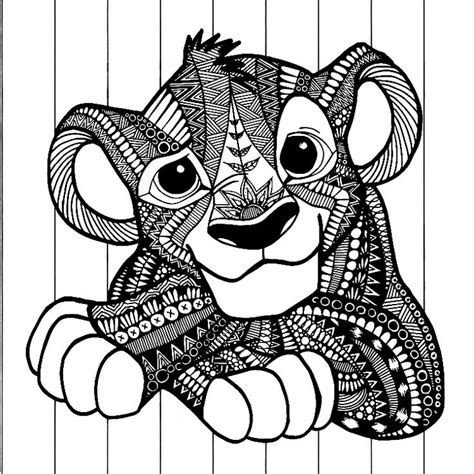 pin  ashley pritchett  coloring pages lion mandala mandala