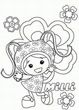Coloring Umizoomi Team Pages Printable Popular Print sketch template