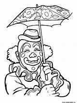 Clown Coloring Pages Kids Printable sketch template