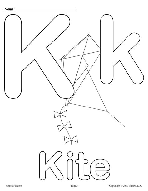 letter  coloring pages  kids