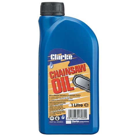 clarke chainsaw lubrication oil litre clarke tools