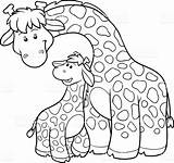 Girafa Girafas Pintar sketch template