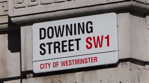 downing street sign  london  stock video  vecteezy