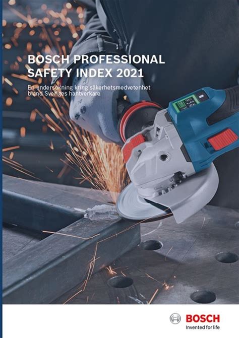 bosch presenterar bosch professional safety index foer att maeta saekerhetsmedvetenheten bland