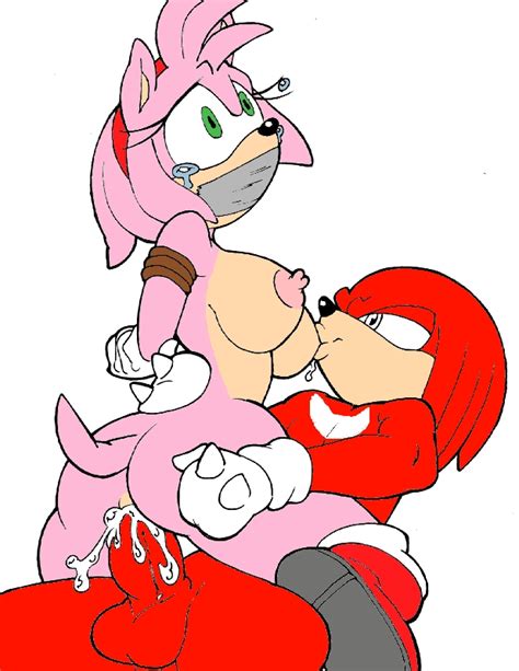 rule 34 2014 amy rose anthro areola arms behind back ass