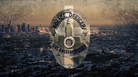 lapd badge wallpaper