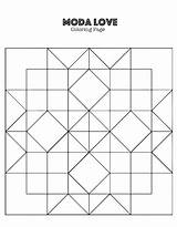Patchwork sketch template