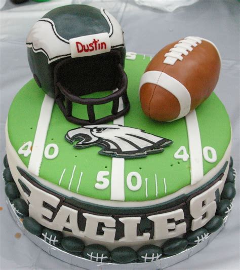 philadelphia eagles birthday cake cakecentralcom