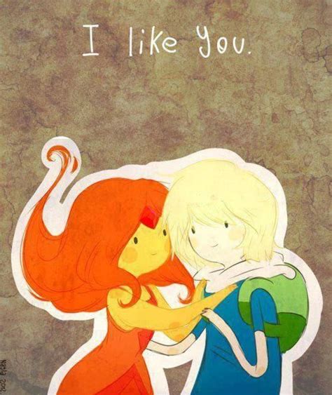 Finn And Flame Princess Adventure Time Adventure Time☁