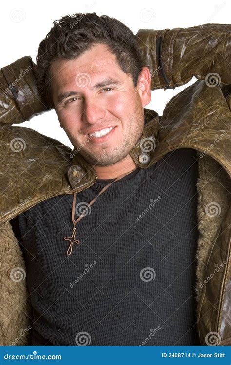 smiling young man stock photo image  joyful isolated