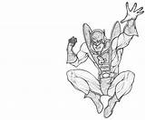 Pym Henry Action Coloring Pages Another sketch template