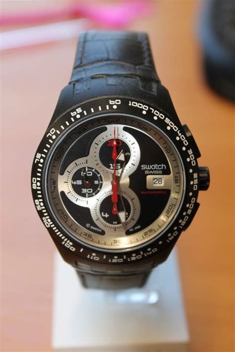 swatch special automatic chronograph wrist   catawiki
