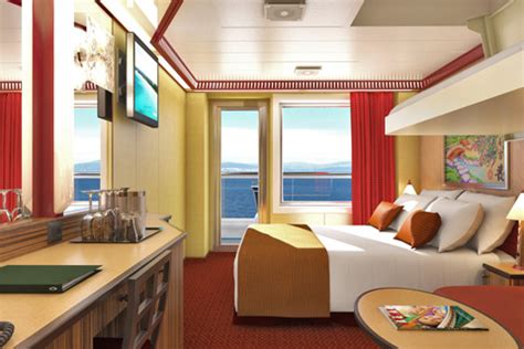 carnival splendor cabin  category p cloud  spa balcony