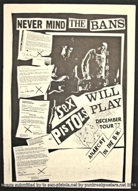 God Save The Sex Pistols Rare Gig Posters Never Mind The