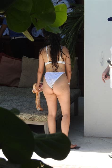 camila cabello sexy big ass in a swimsuit at a beach in miami hot celebs home