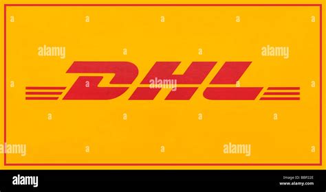 dhl logo  res stock photography  images alamy
