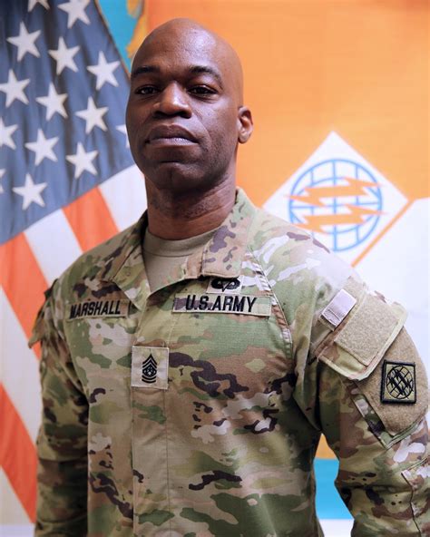dvids news command sergeant major wendle  marshall biography