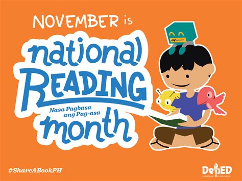 buwan ng pagbasa national reading month  official theme  filipino scribe