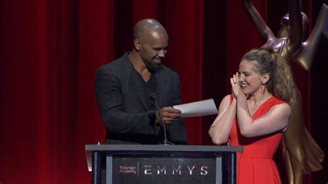 anna chlumsky got an emmy nom live and it was adorable