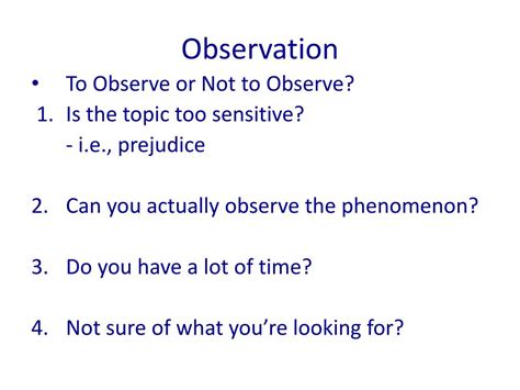 observation powerpoint    id