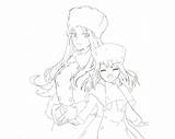 Fate Zero Irisviel sketch template