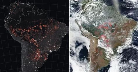 latest satellite images from nasa show the extent of