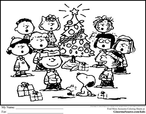 charlie brown christmas tree  coloring pages snoopy coloring pages