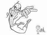 Spiderman Car Coloring Pages Getdrawings sketch template