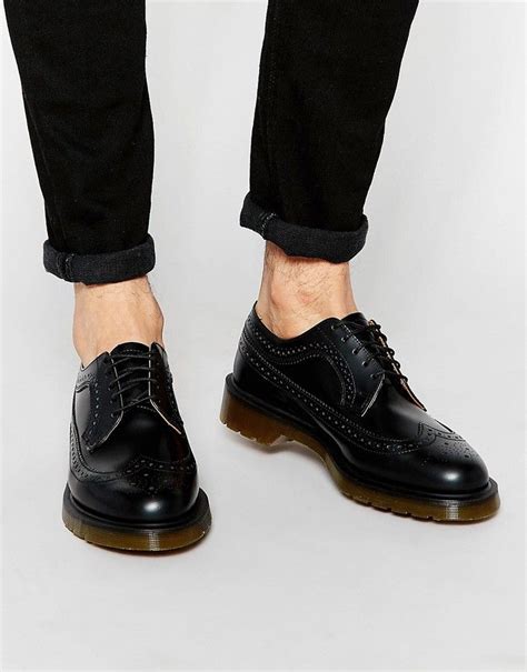 dr martens  budapester schwarz mens accessories shoes brogues men gentleman shoes