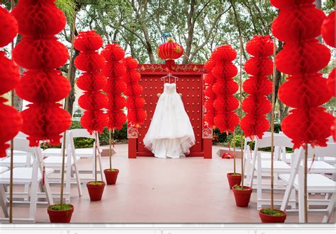 chinese  year themed wedding huffpost