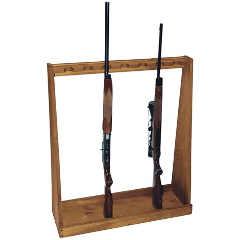 evans sports® standing rifle rack 206939 gun cabinets and racks at