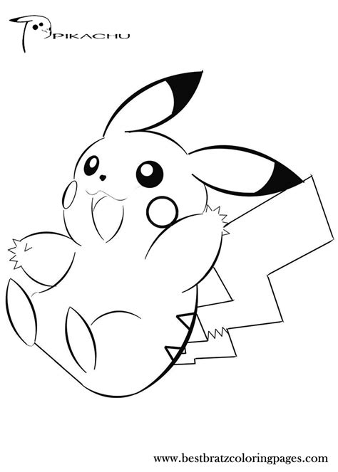 coloring pages  kids pikachu coloring pages