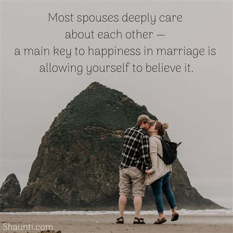 Most Spouses Deeply Care About Each Other — A Main Key To Happiness In