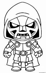 Doom Coloring Pages Doctor Fortnite Printable Book sketch template
