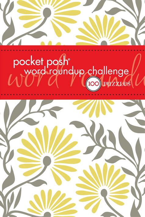 pocket posh word roundup challenge  puzzles paperback walmart