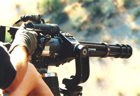 john fox film armourer mm ge  minigun weapons specialist