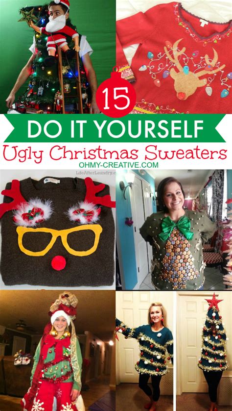 ugly christmas sweaters   creative