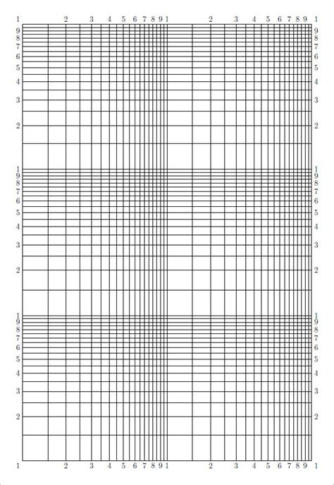 printable graph paper template doctemplates