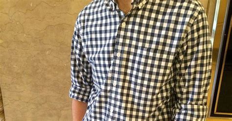 instagrammer logs the world domination of a j crew blue gingham shirt