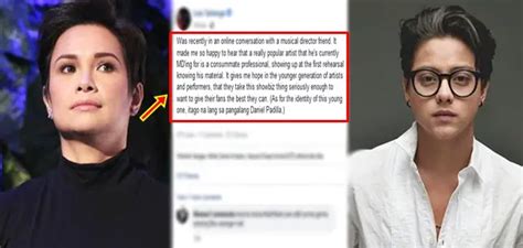 lea salonga speaks about daniel padilla in viral post