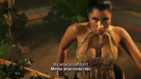 Nicki Minaj Anaconda Lyrics Video Legendado Youtube